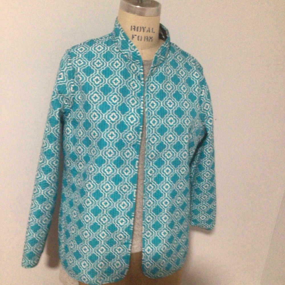 Alfred Dunner Reversible Open Front Jacket New Wi… - image 5